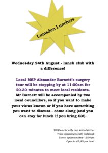 Lunch club flyer special